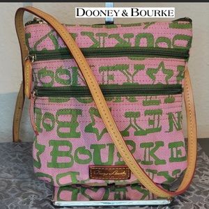 COPY - Dooney & Bourke Signature Canvas & Leather Bag
Buckle Tote Satchel Brown…
